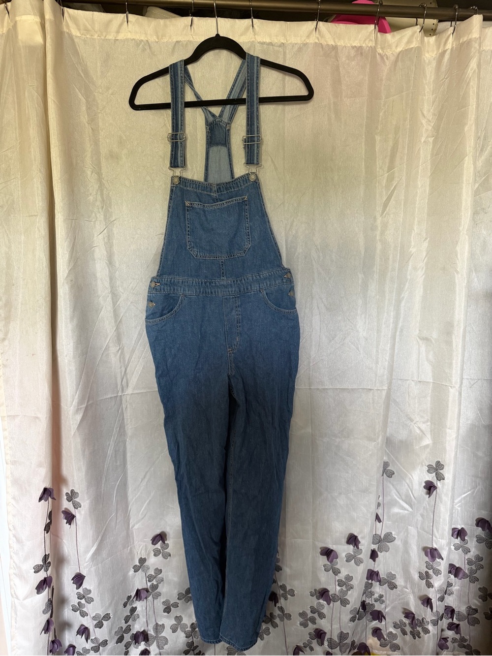 Hollister Blue Denim Women's Overalls